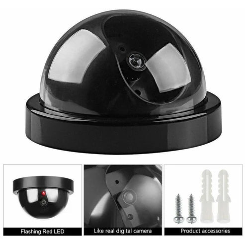 SECURITY CAMERA, Black Case, Clear Dome Hight Qauilty Camera
